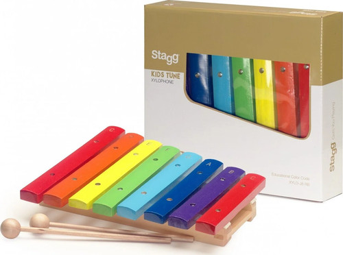 Xylophone with colour coded - with, 8