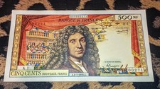 Billet 500 Nouveaux Francs Molière 2/7/1959 ( Billet Factice/ FAUX )