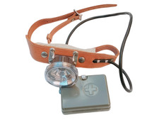 Lampe frontale authentique de l'armée suisse 📌6a