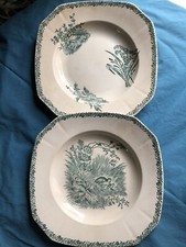 RARE LOT 2 ASSIETTES CREUSES