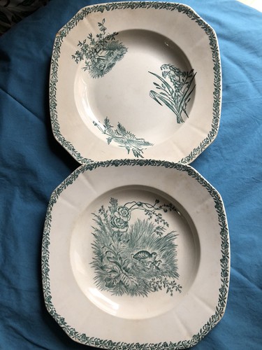 Rare lot assiettes creuses - rare,