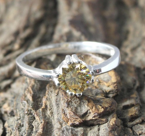 Bague diamant solitaire - diamant,