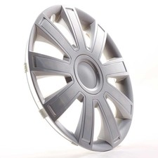 4x Enjoliveurs de jante 16 pouces Couvre-roues "Arrow Lux" silber pour Citroen F