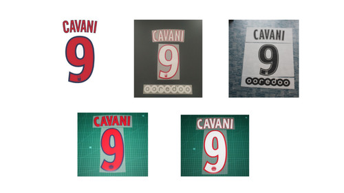 Cavani patch flocage - patch,
