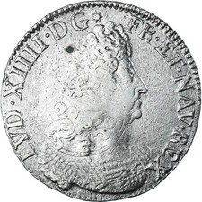 France, Louis XIV, Ecu, Écu