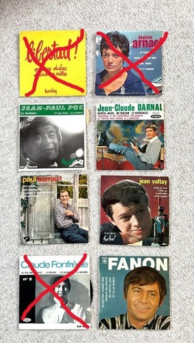 Sixties chanson 45 t - ,