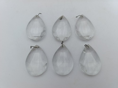 Lot pampilles verre cm - 6, 5