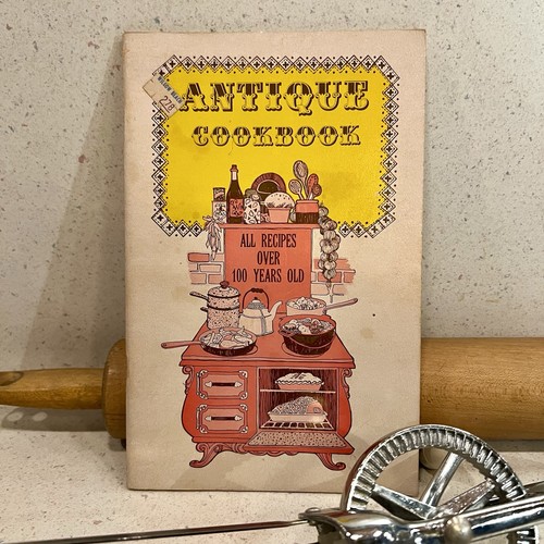 Vintage antique cookbook - vintage,