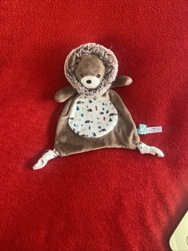 Doudou plat ourson - plat,