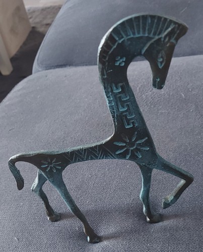 Cheval étrusque bronze - en,