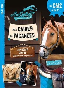 Cahier vacances galop du - vacances, au