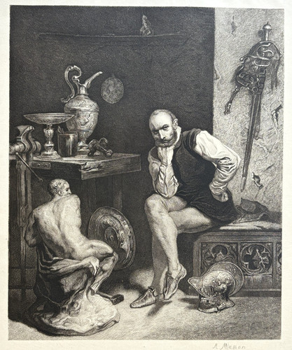 Benvenuto cellini gravure - cellini, eau