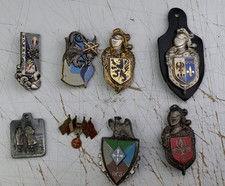 Lot de 8 insignes gendarmerie