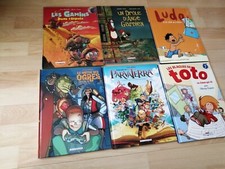 LOT DE 6 BD JEUNESSE