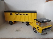 Joustra Camion Bernard Remorque Calberson Gros Camion Jouet Ancien Rollet