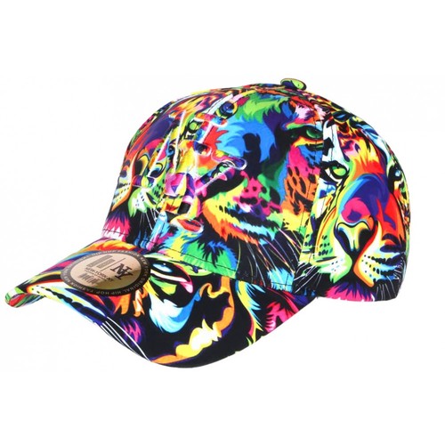 Casquette lion jaune - casquette,