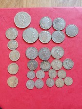 Lot 28 pièces argent