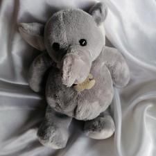 Doudou éléphant gris, 26 cm, Histoire d'ours
