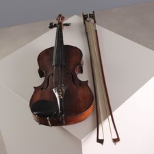 Violon Ancien avec Étui Bois