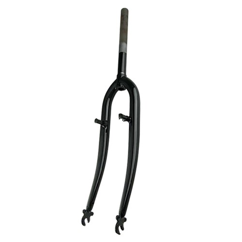 Fourche vtt acier noire - fourche,