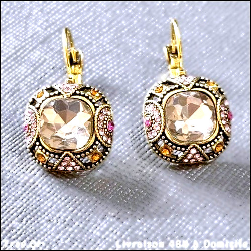 Boucles oreille cristal - boucles,
