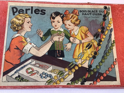 Ancien jeu jouet bois - jeu, en