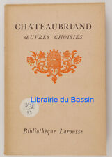 II Génie du christianisme Lettre à Fontanes Voyage Mont-Blanc Chateaubriand 1930