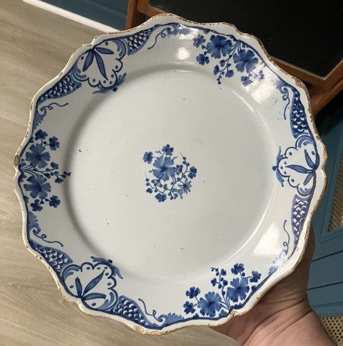 Ancienne belle assiette - ancienne,