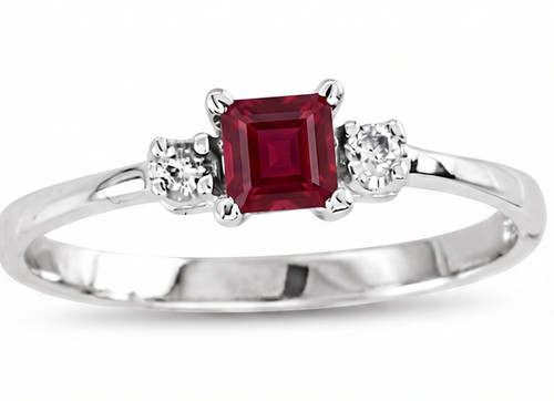 Bague femme argent - en,