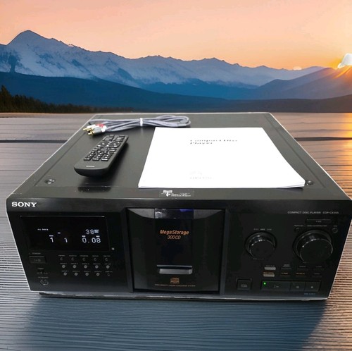Sony cdp cx355 changer - sony,