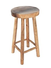 Bois teck tabouret - teck, bar