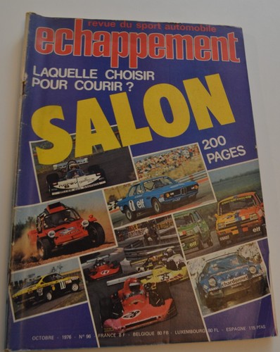 Revue echappement 96 - echappement, n°