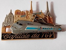 PINS PIN TRAIN SNCF  PARIS CAPITALE DU TGV  (BALLARD COLLECTION/NUMÉROTÉ)