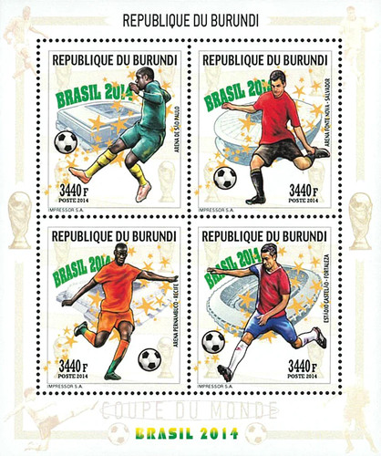 Stamps burundi 2014 - stamps,