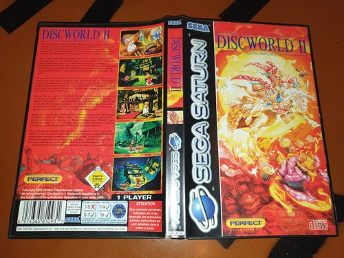 Sega saturn discworld - discworld, ii
