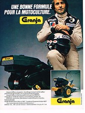 PUBLICITE ADVERTISING 014  1979   GRANJA    labour motoculteur JACQUES LAFITTE