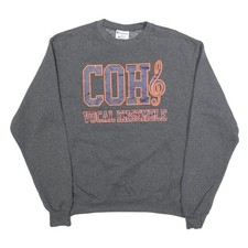 CHAMPION Homme Gris Sweatshirt