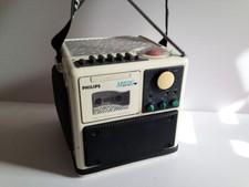 Poste Radio GhettoBlaster Philips Moving Sound  Boom Box  Vintage An 80's