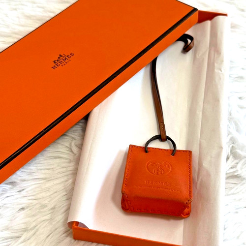 Sac hermès orange charm - sac,