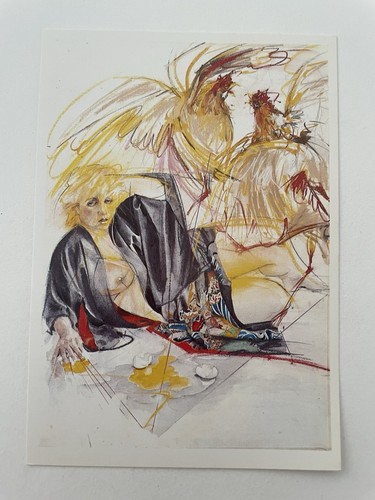 Carte postale femme - femme, sexy
