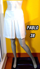 Pablo par Gerard Darel Taille 38  Superbe jupe doublée écrue en polyester