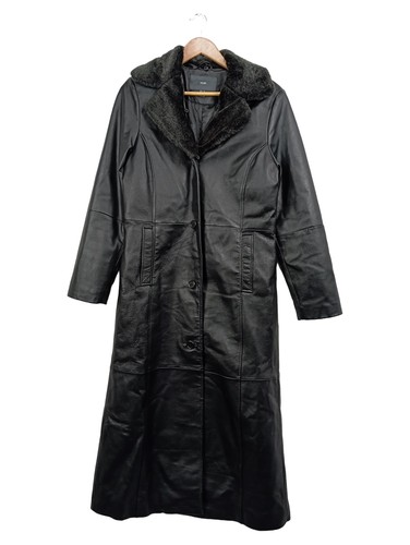 Tcm manteau cuir femme - en, noir