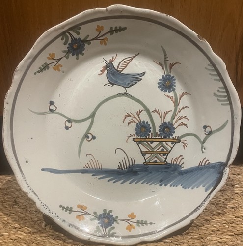 Assiette faïence rochelle - assiette,