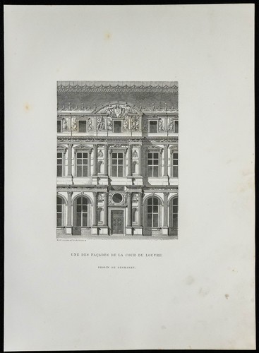 1862 façades la cour - la, du