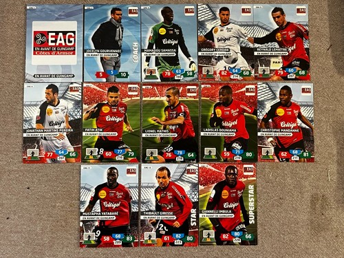 Lot cards panini - lot, adrenalyn
