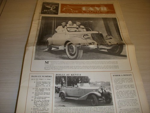 Lva vie auto 103 - vie, l'auto