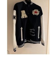 Veste universitaire bleu