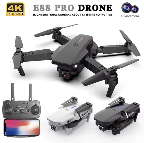 Drone pliable e88 pro caméra - drone,