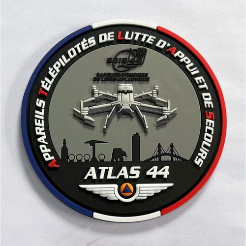 Ecussons pompiers drone atlas - pompiers,