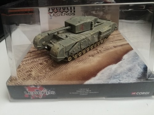 Militaire corgi char churchill - char,